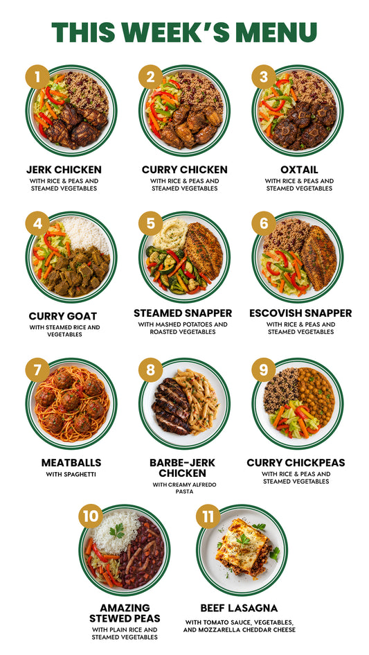 MIX & MATCH 5 WEEKLY MEALS PLAN